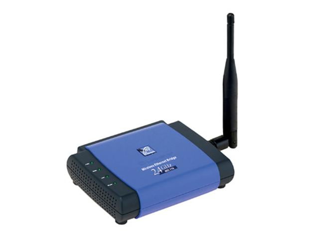 linksys wet11 wireless ethernet bridge